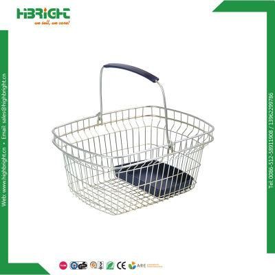 Retail Cosmetics Store Metal Stacking Shopping Basket