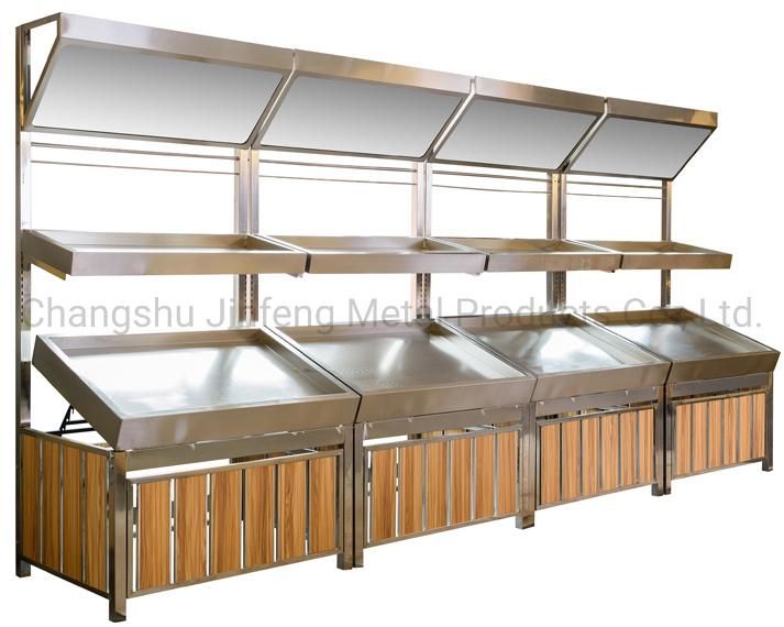 Supermarket Shelf for Fruit Vegetable and Fruit Display Stand