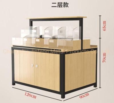 Supermarket Equipment Two Layer Display Shelving for Snack