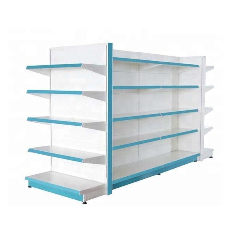 Multifunctional Grocery Quality Supermarket Metal Display Shelf