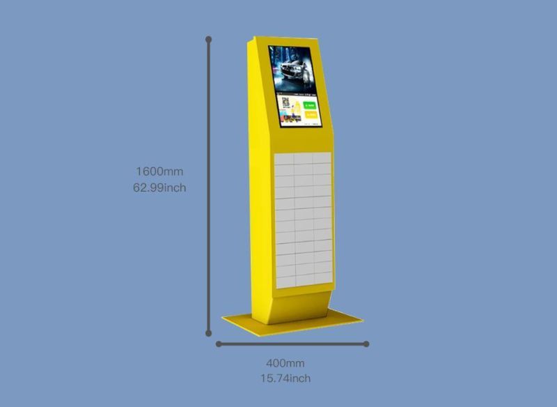 Floor-Standing Hotel/Car Wash Uses RFID Smart Key Management Cabinet