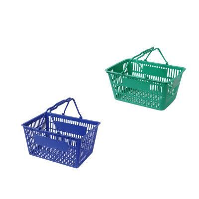 20 Liter Plastic Shopping Basket Picnic Basket Plastic Shopping Hand Basket