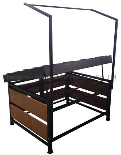 Supermarket Equipment Wooden Display Rack Convenience Store Fruit Display Shelves