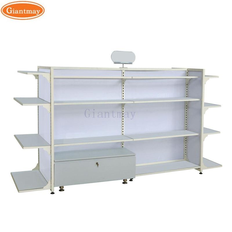 Giantmay Large Display Shelves Retail Gondola Snack Grocery Rack Supermarket