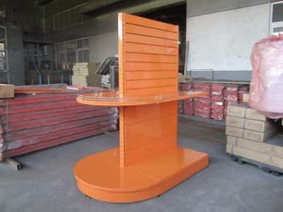 New Design Supermarket Display Shelf with Half Round Head