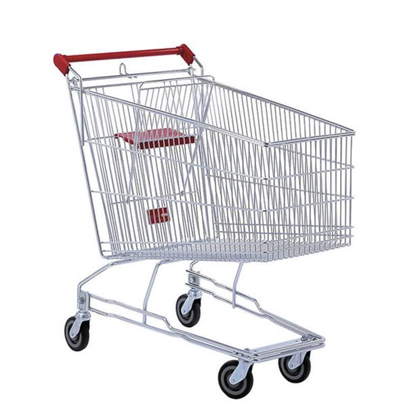 Supermarket Shopping Trolley Convenience Store Shopping Cart Hand Push Trolley