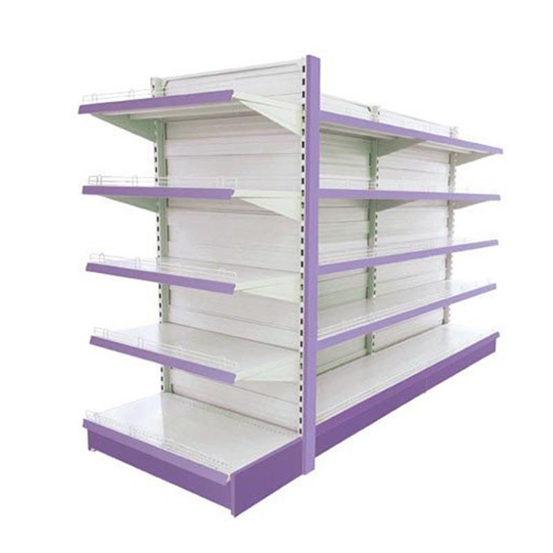 Stacking Supermarket Display Rack Delicate Shelves Supermarket Gondola Unit