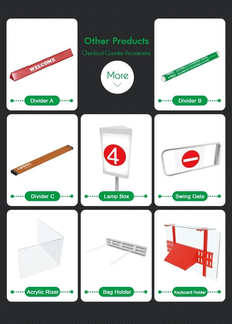 Wholesale Supermarket Retail Checkout Counter