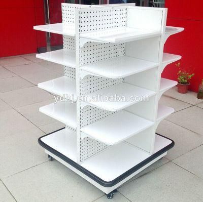 Supermarket Modern Display Shelves with Wheels