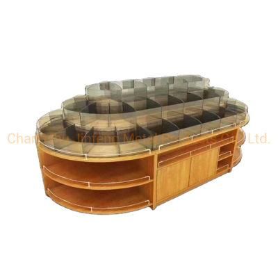 Supermarket Bulk Food Display Rack Grain and Candy Display Shelf