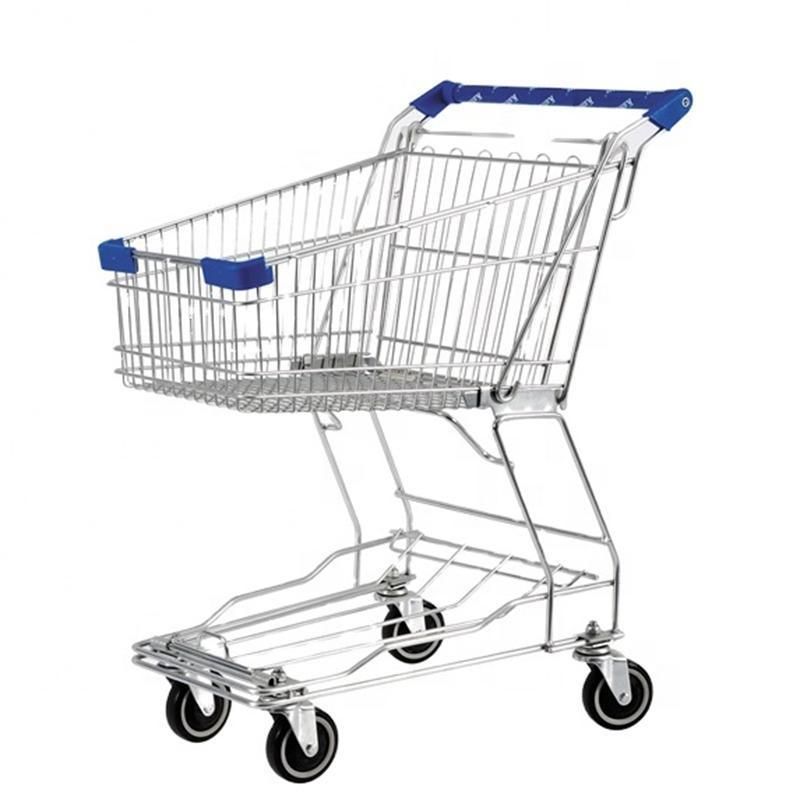 Hot Sale Four Wheel Supermarket Shopping Trolley