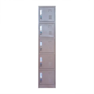 Steel Box Locker for Office Storage Sturdy Day Use Metal Staff Locker for Workplaces