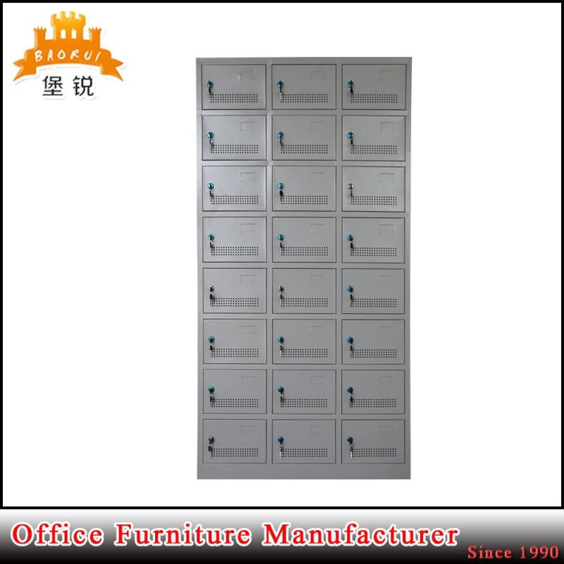 Colorful 24 Doors Steel Storage Locker for Changing Room