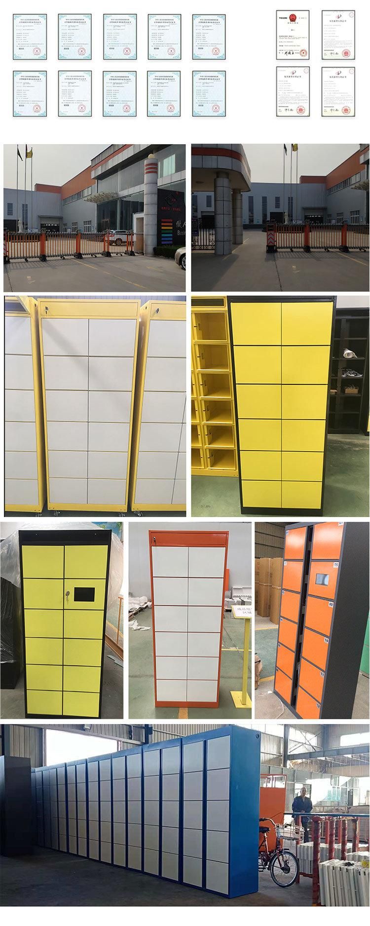 60 Door Glass Acrylic Mobile Phone Mobile Charging Station Locker