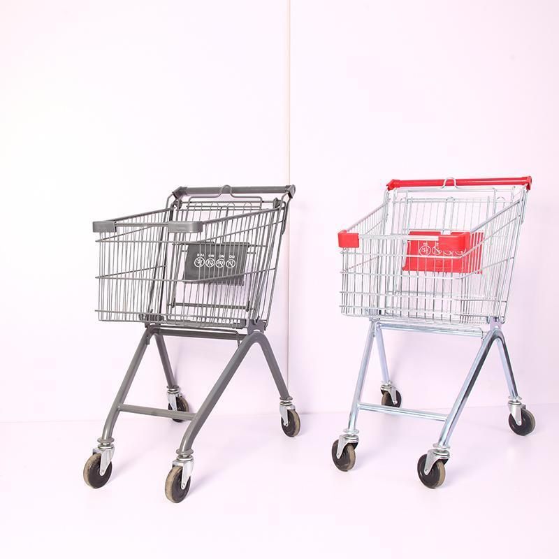 Step up 4 Wheels Collapsible Grocery Shopping Trolley Foldable for Easy Storage