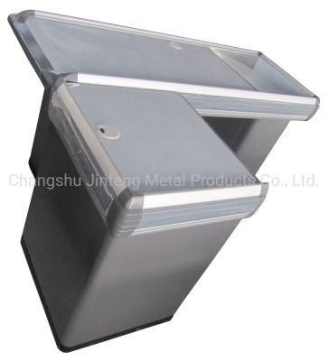 Supermarket Metal Cashier Desk Convenience Store Checkout Counter Jf-Cc-088