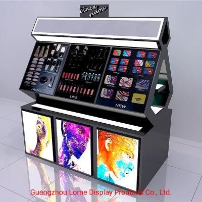 Interior Design Cosmetic Perfume Display Customized Display Makeup Furniture Lipstick Stand