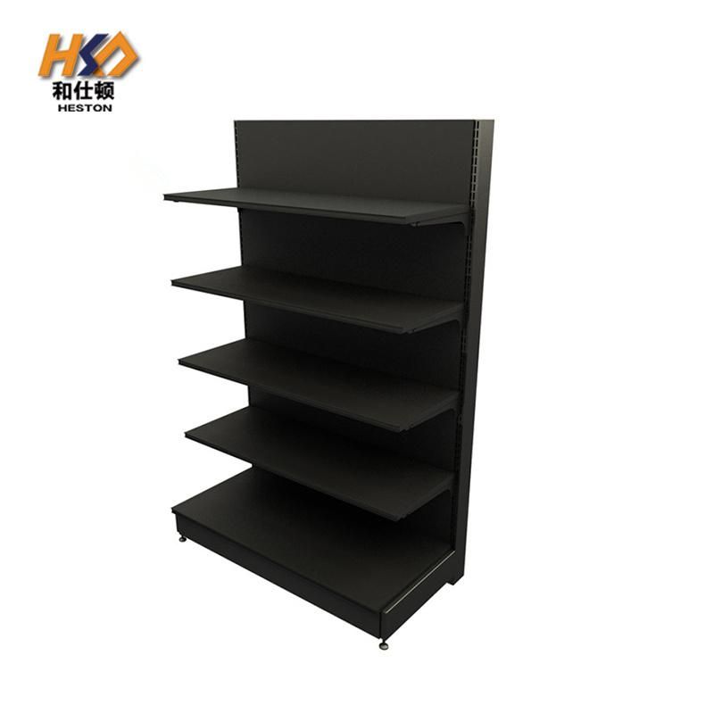 Metal and Wooden Racks Gondola Display Shelves for Shops Supermarket Equipment