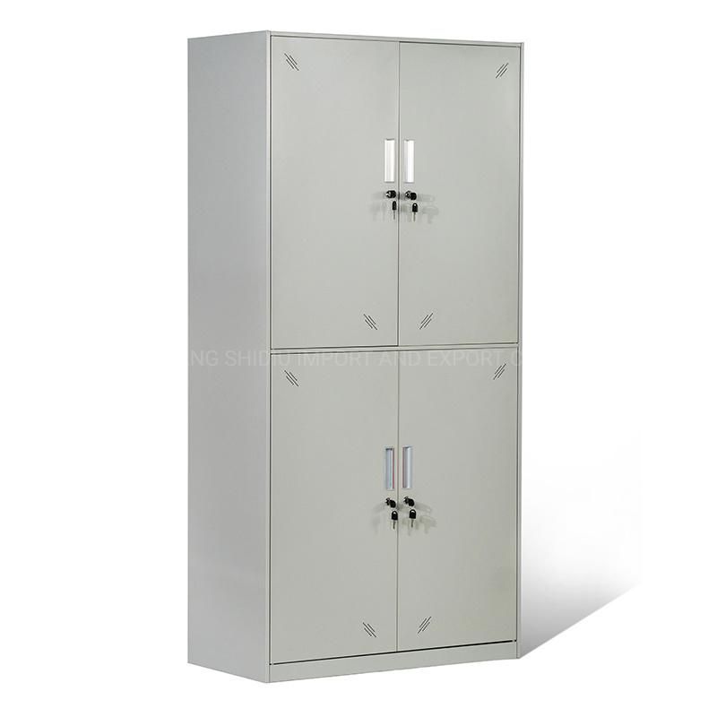 Unassembled Metal 4 Door Changing Room Locker for Staffs