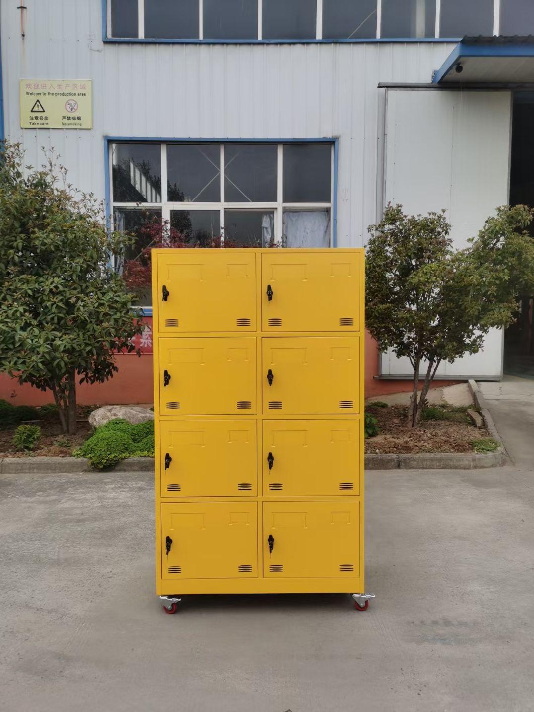 Fashion Lock 8 Doors Metal Locker