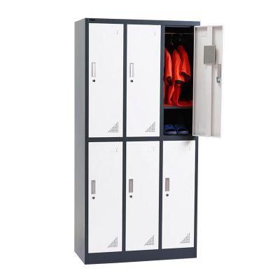 Secure and Private School Gym Mall Steel Sheet Metal Steel Cabinet Locker