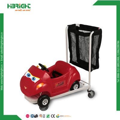 Shopping Mall Folding Children Trolley Cart Kids Trolley with Bag