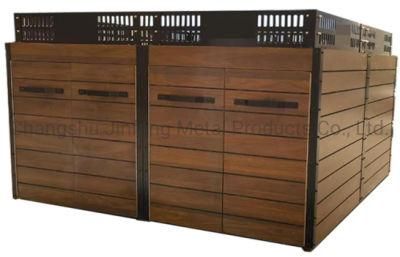 Supermarket Equipment Wooden Material Display Rack for Fruit