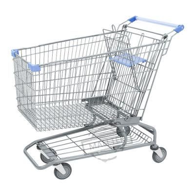 Useful Grocery Store Galvanized 210L Trolley