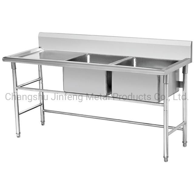 Supermarket and Shopping Mall Stainless Steel Kitchen Sinks