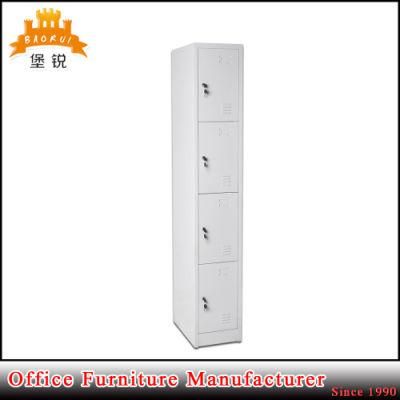 Convenient Office Furniture Metal Locker 4 Door Clothes Cabinet