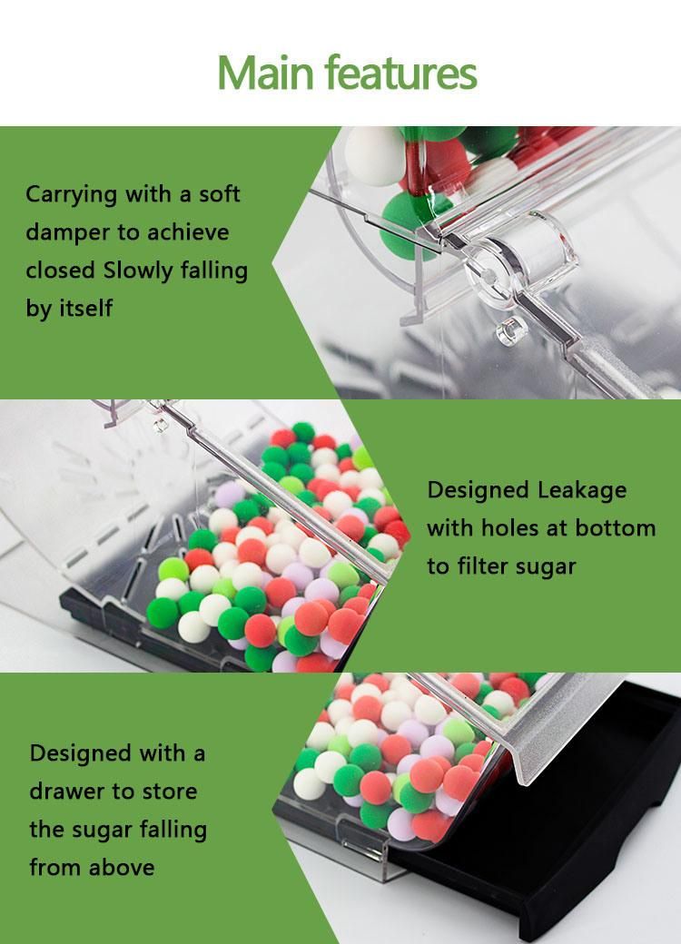 High Clear Plastic Candy Bin for Supermarket