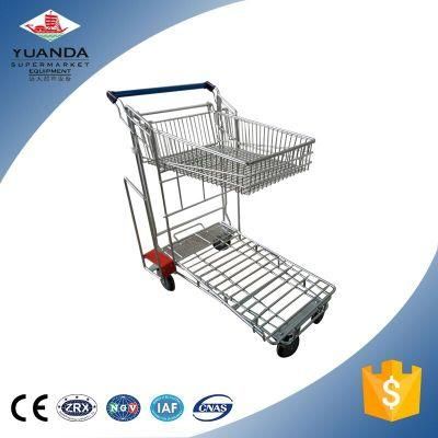 Steel Stacking Warehouse Hand Storage Trolley