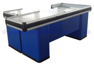 Convenience Store Checkout Counter Supermarket Cashier Table Jf-Cc-090