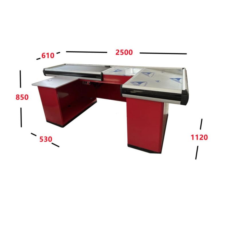 Convenient Store Checkout Counter Retail Counter for Sale