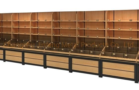 Customized Supermarket Shelf Display Rack for Bulk Goods