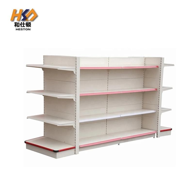 Good Quality Heavy Duty Cold-Rolled Steel Rack Gondola Supermarket Shelf Grocery Store Shelf