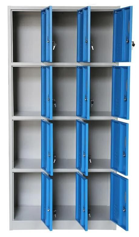 Wholesale Dormitory 12 Door Strong Metal Steel Locker/Wardrobe