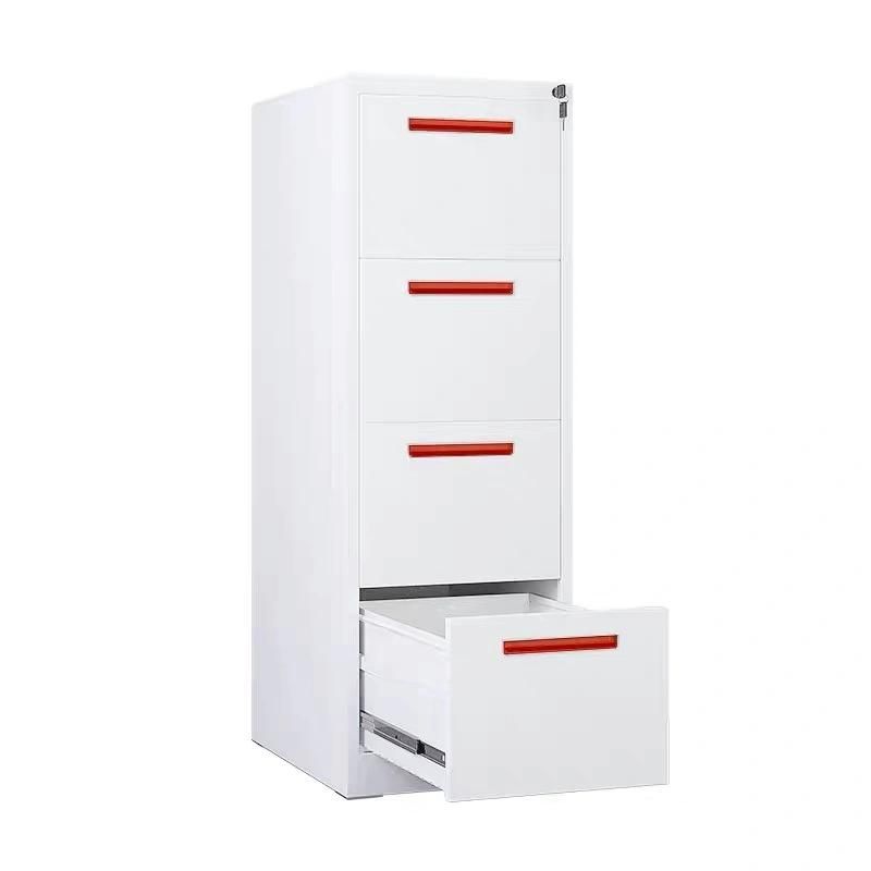 4 Drawer Modern Steel Filing Cabinet