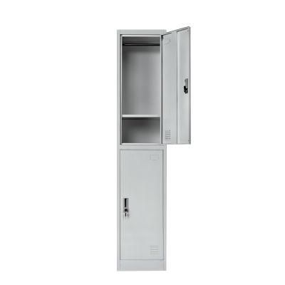 Knock-Down Steel Workers Locker 2 Door Staff Storage Locker