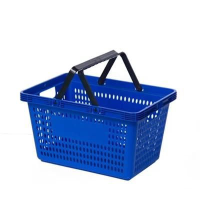 Shopping Mall High Quality Plastic Handle Shopping Basket