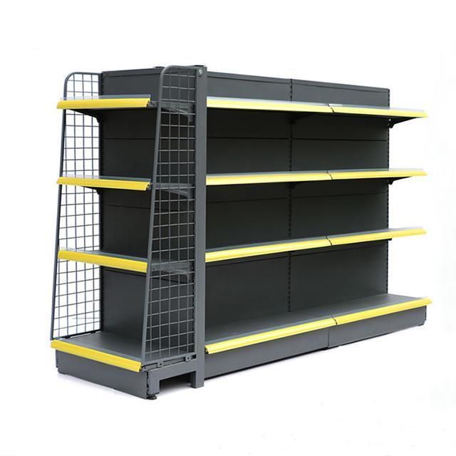 Convenience Store Shelf Supermarket Shelves Gondola Shop Single Double Side Grocery Store Rack Equipment Combined