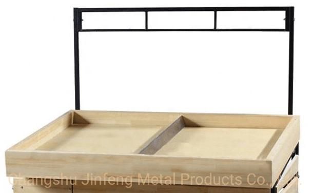 Supermarket Vegetable and Fruit Rack Display Shelves Jf-Vr-121