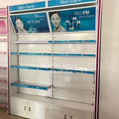 Gondola Shelving Store Fixture Convenience Supermarket Wholesale Shelf Cosmetic Display Shelves Manufacture