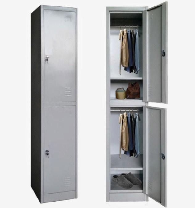 Bank Office Furniture Double Door Metal Locker