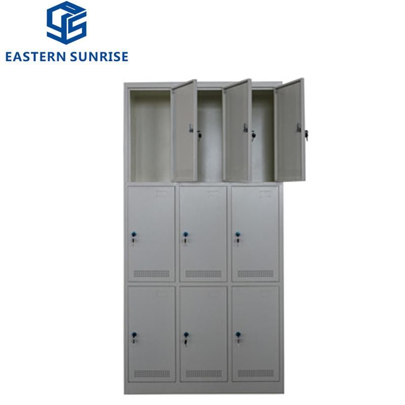 Health Care Center SGS Metal 9 Door Locker