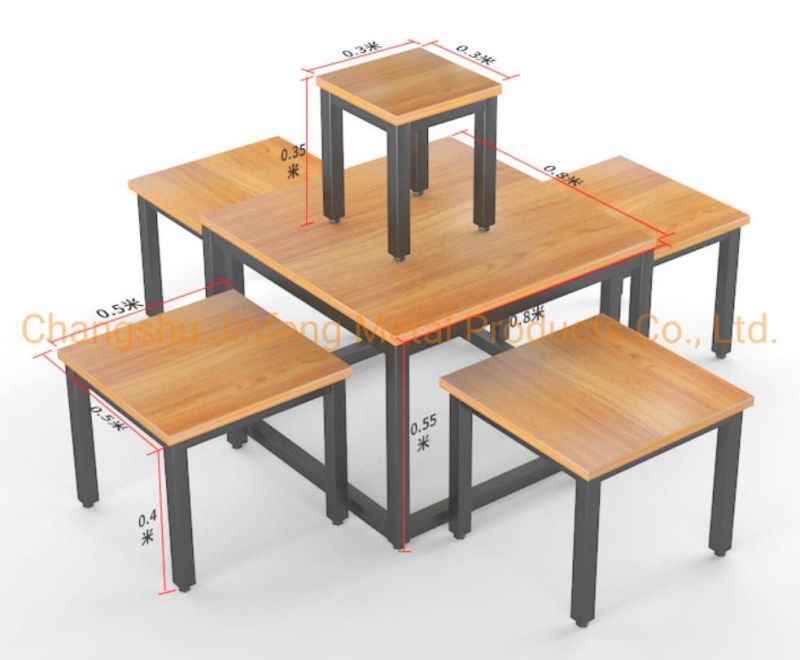 Supermarket and Shopping Mall Wooden Combination Display Racks