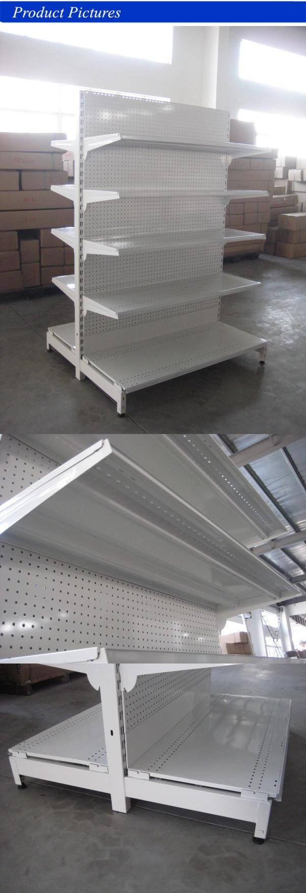 European Style Supermarket Gondola Shelf