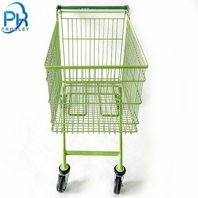 Cheap Supermarket Shopping Trolley, Shopping Cart, Supermarket Trolley 175L