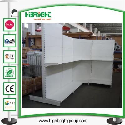 Corner Display Stand Supermarket Shelf