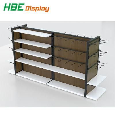 Gift Store Pharmacy Equipment Wooden Display Shelf